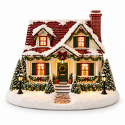 HollyNest Christmas Village – Essential Oil Diffuser Collection