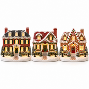 HollyNest Christmas Village – Essential Oil Diffuser Collection