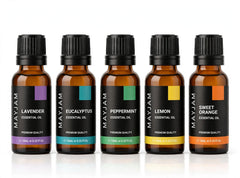 Essential Oil Set — five bottles