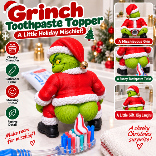 Grinch – Christmas Toothpaste Dispenser — Misty Grinch